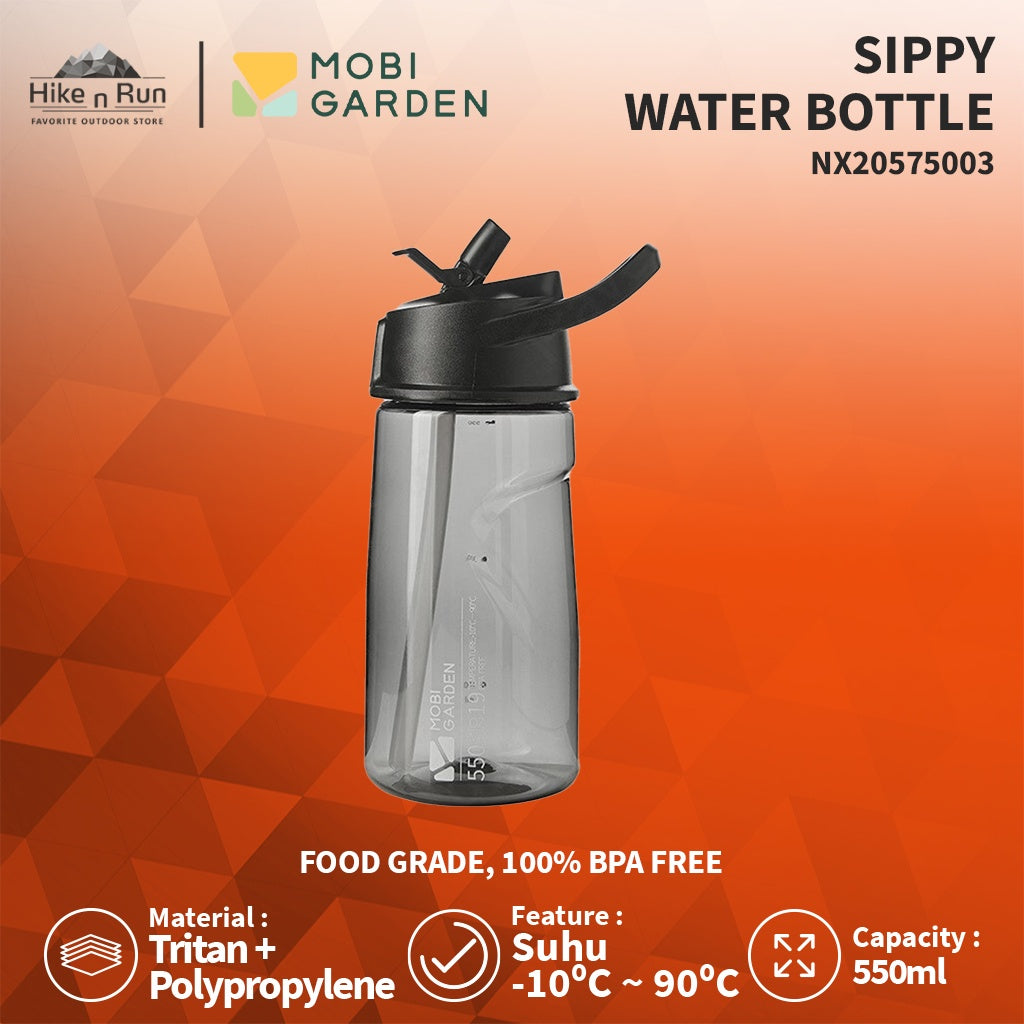 Botol Minum Mobi Garden NX20575003 Sippy Bottle With Straw