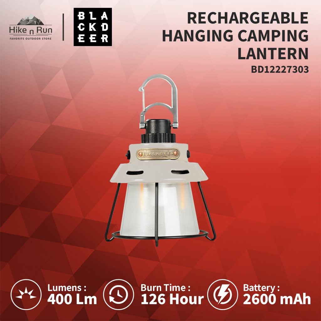 Blackdeer Lampu Tenda Rechargeable BD12227301 / BD12227303 Hanging Camping Lantern