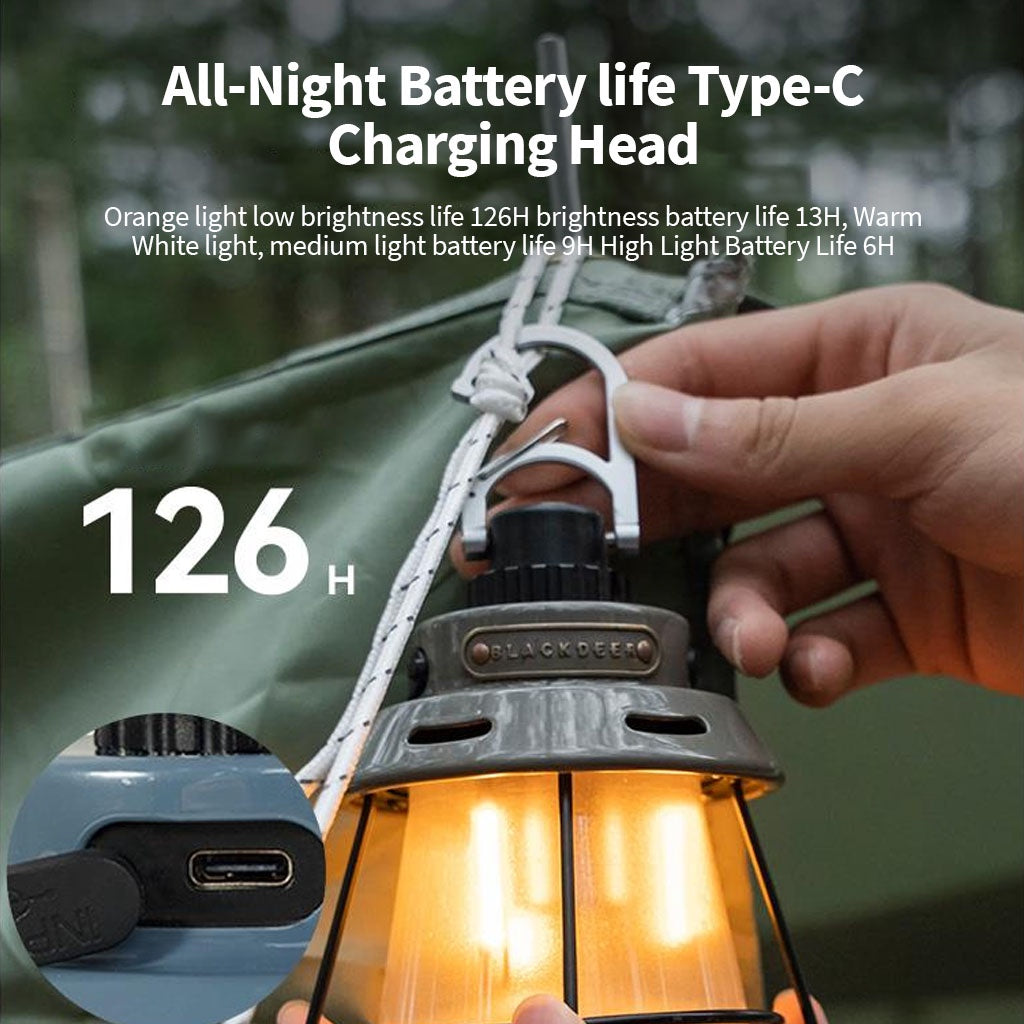 Blackdeer Lampu Tenda Rechargeable BD12227301 / BD12227303 Hanging Camping Lantern