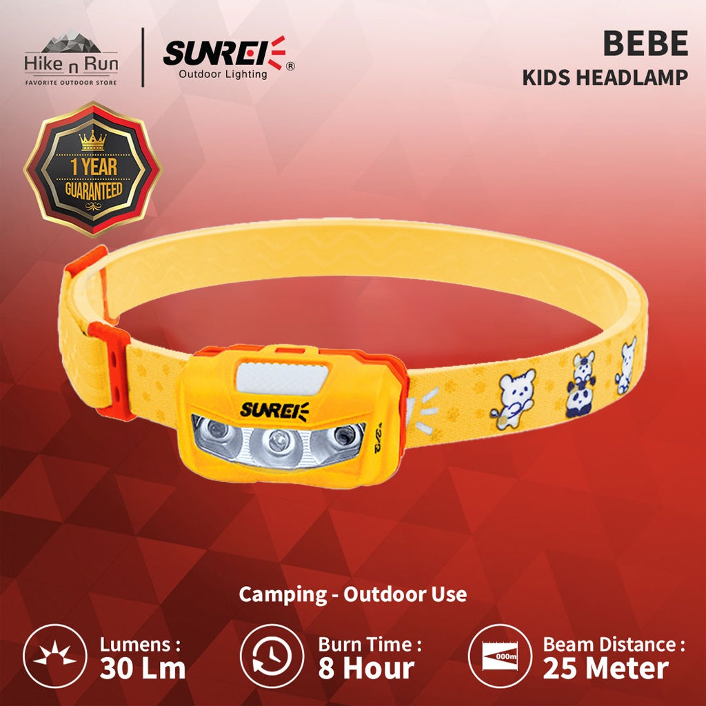 Sunrei Headlamp Bebe Kids