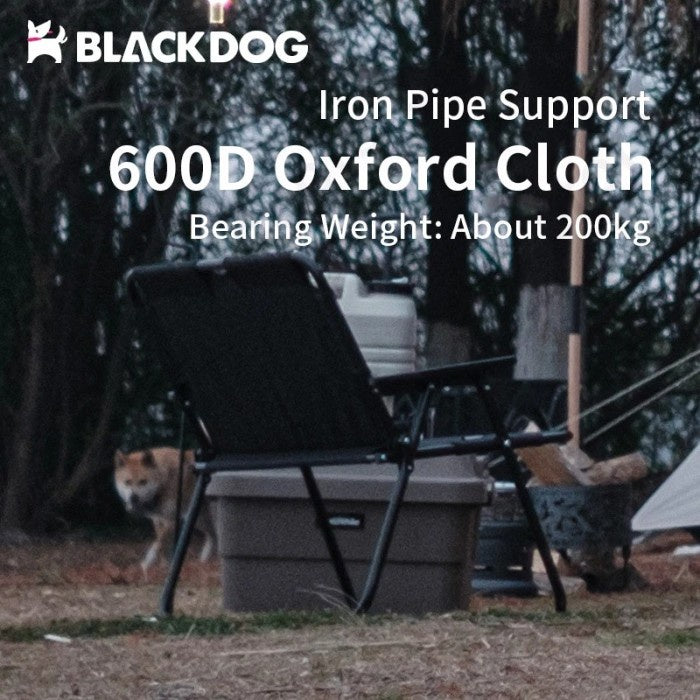 DISCONTINUE!!! BLACKDOG KURSI CAMPING LIPAT DOUBLE BD-YZ003 FOLDING CHAIR GLAMPING