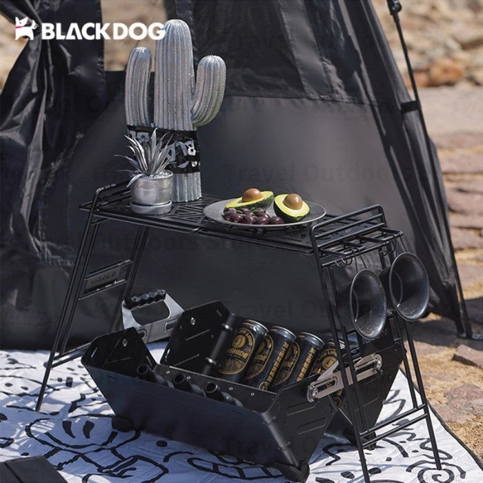 Blackdog Rak Camping Lipat BD-ZWJ001 Portable Shelf Iron