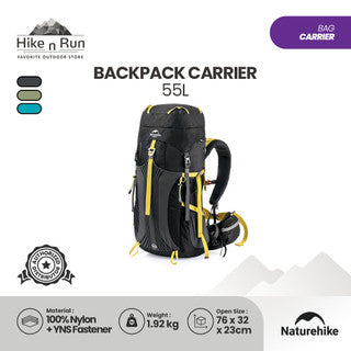 Naturehike Tas Carrier Backpack 55L NH16Y020-Q