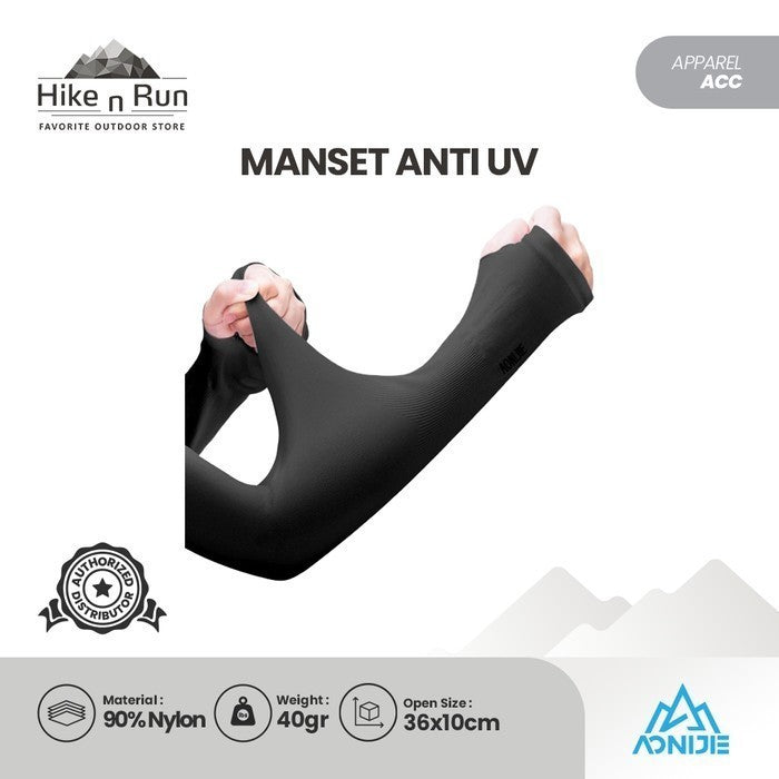 Manset Tangan Anti Sinar Matahari HIke n Run Naturehike Aonijie Anti UV Outdoor Sleeve