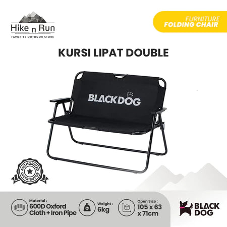 Blackdog Kursi Lipat Camping CBD2450JJ041 Double Folding Chair