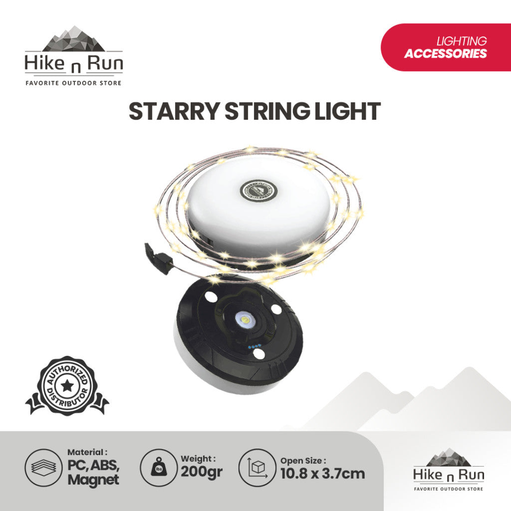 HNR Lampu Dekorasi LED Aesthetic Starry String Tumbler Light