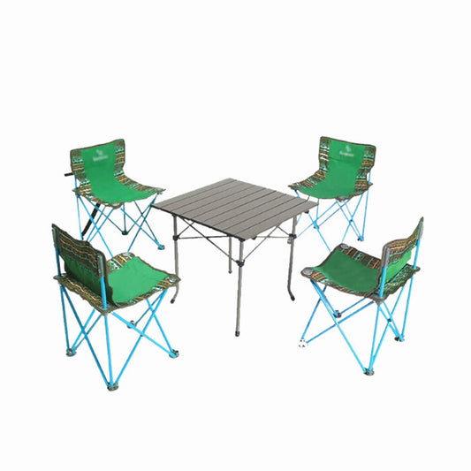 Meja Kursi Camping Blackdeer BD11612502 5 in 1 Set Folding Chair