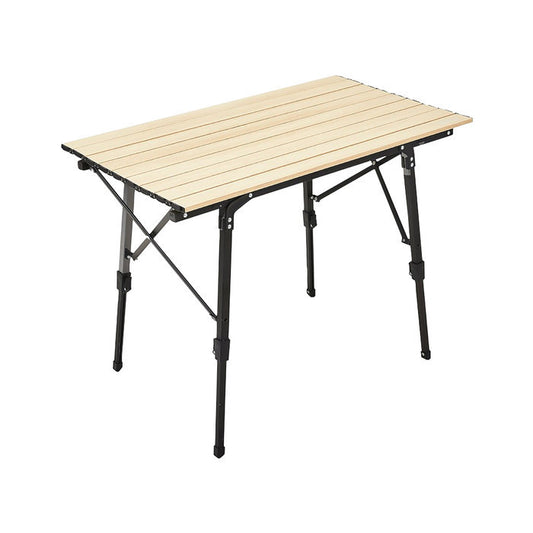 Meja Lipat Mobi Garden NX20665004 Telescopic Wood Folding Table