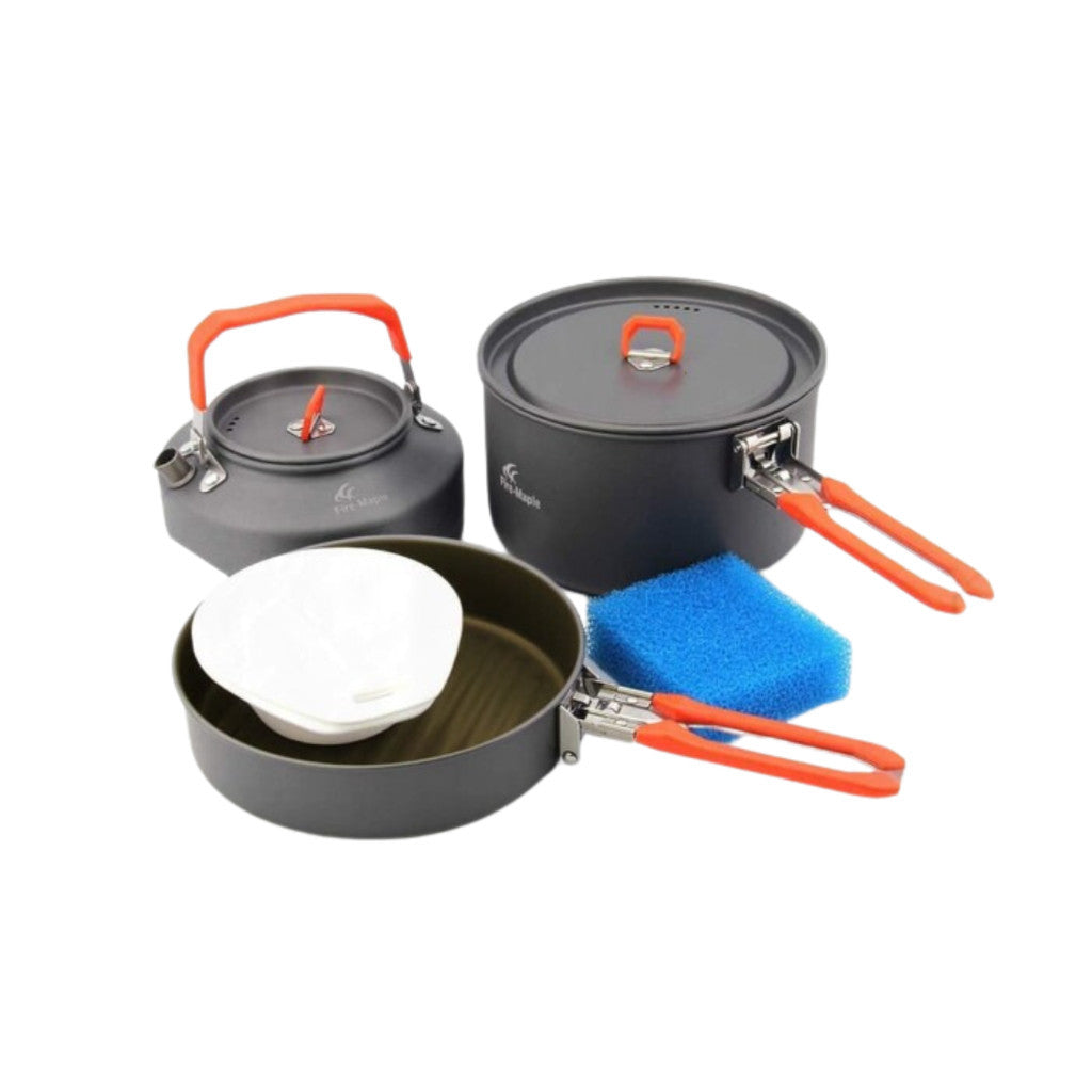 Cooking Set Teflon Firemaple Set Feast 2 Anti Lengket