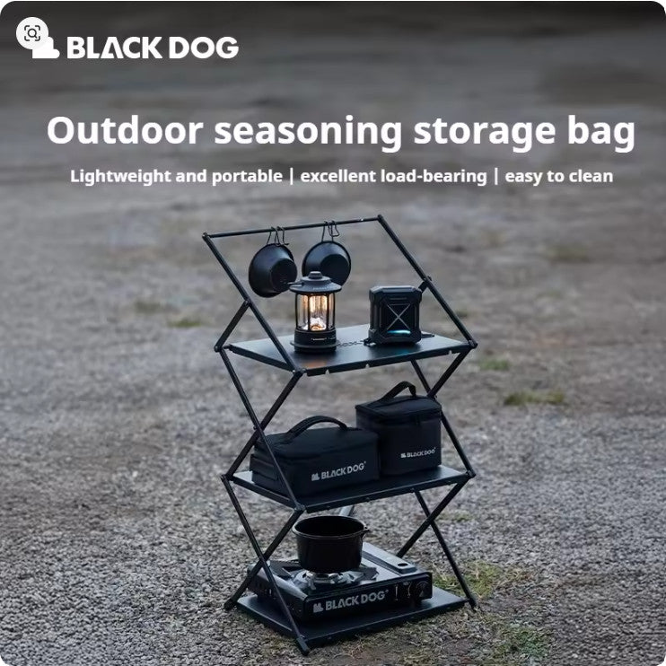 Blackdog Outdoor Multifunctional Storage Rak CBD2450PJ020 Rak Lipat Multifungsi