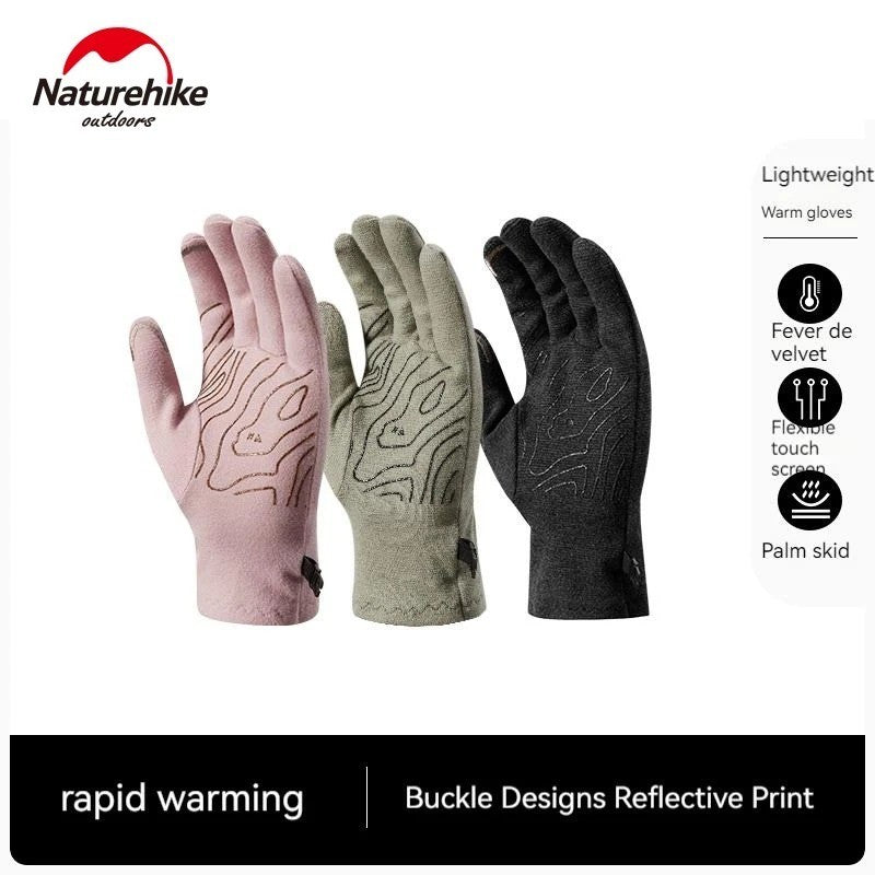 Naturehike Sarung Tangan Hangat CYY2341KA024 Touch Screen Outdoor Warm Gloves