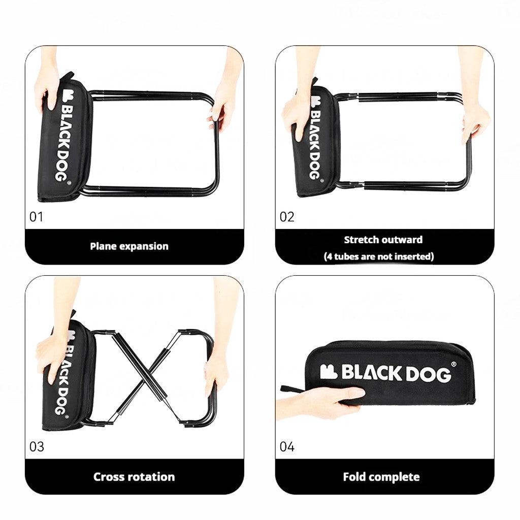 BLACKDOG Asahi Portable Folding Chair CBD2450JJ038 Kursi Lipat Camping Ultralight