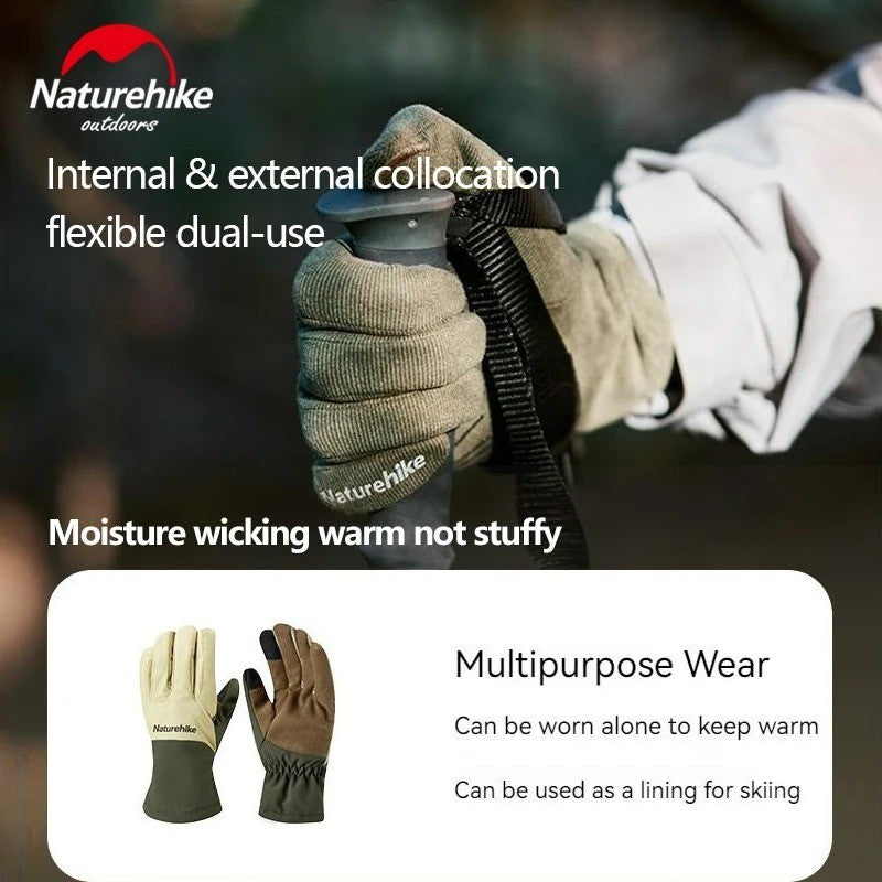 Naturehike Sarung Tangan Hangat CYY2341KA024 Touch Screen Outdoor Warm Gloves