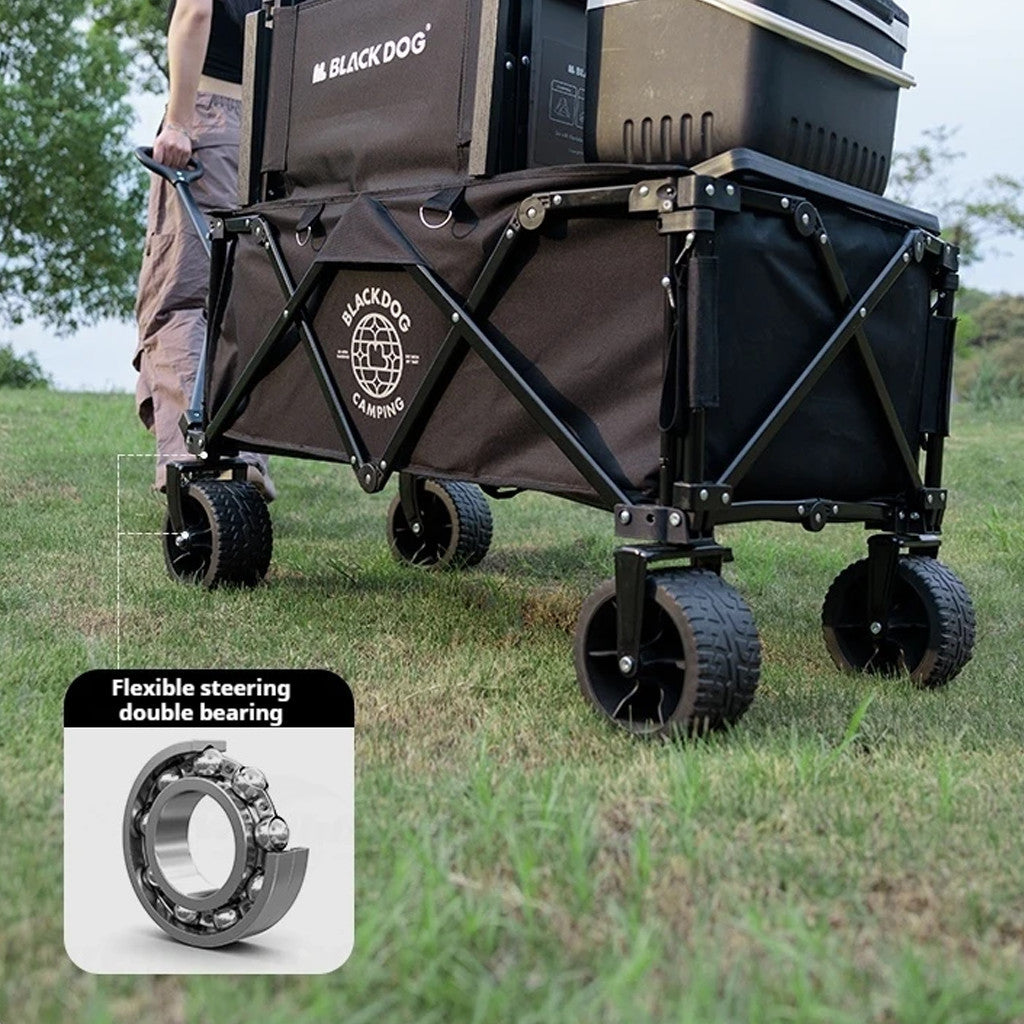 Blackdog Troli Lipat Camping Multifungsi CBD2450JJ036 Four Way Folding Cart Trolley