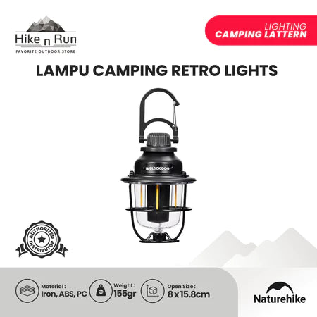Blackdog  Lampu Camping Retro Lights CBD2450ZM013