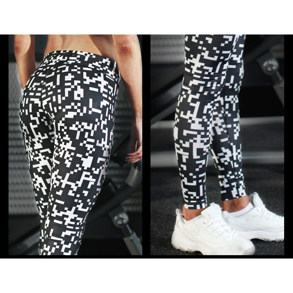 Sport Legging Compression Woman Yoga Running Training Pant 007D