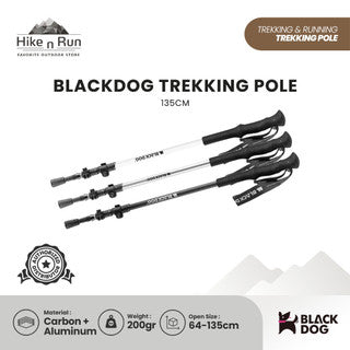 Blackdog Trekking Pole Aluminium Carbon Ultralight CBD2450DS014