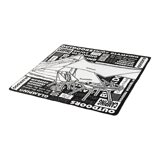 Matras Piknik Tebal Motif Blackdog BD-YCD002 Camping Piknik Mattress