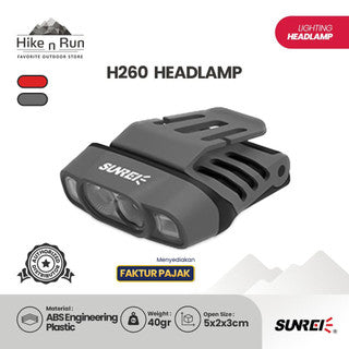 Sunrei Headlamp H260 Hatlamp