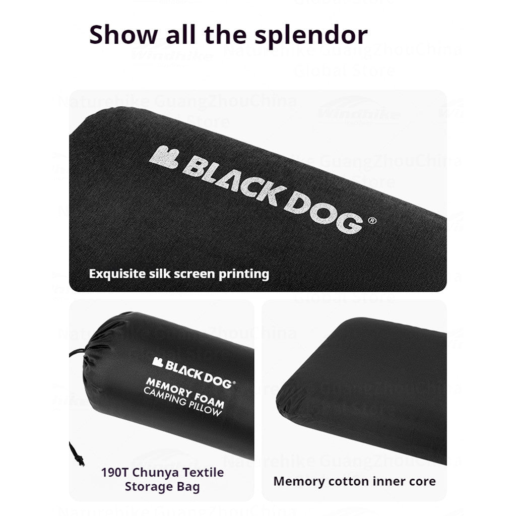 Blackdog Bantal Lipat Travel CBD2450WS045 Cloud Memory Foam Pillow