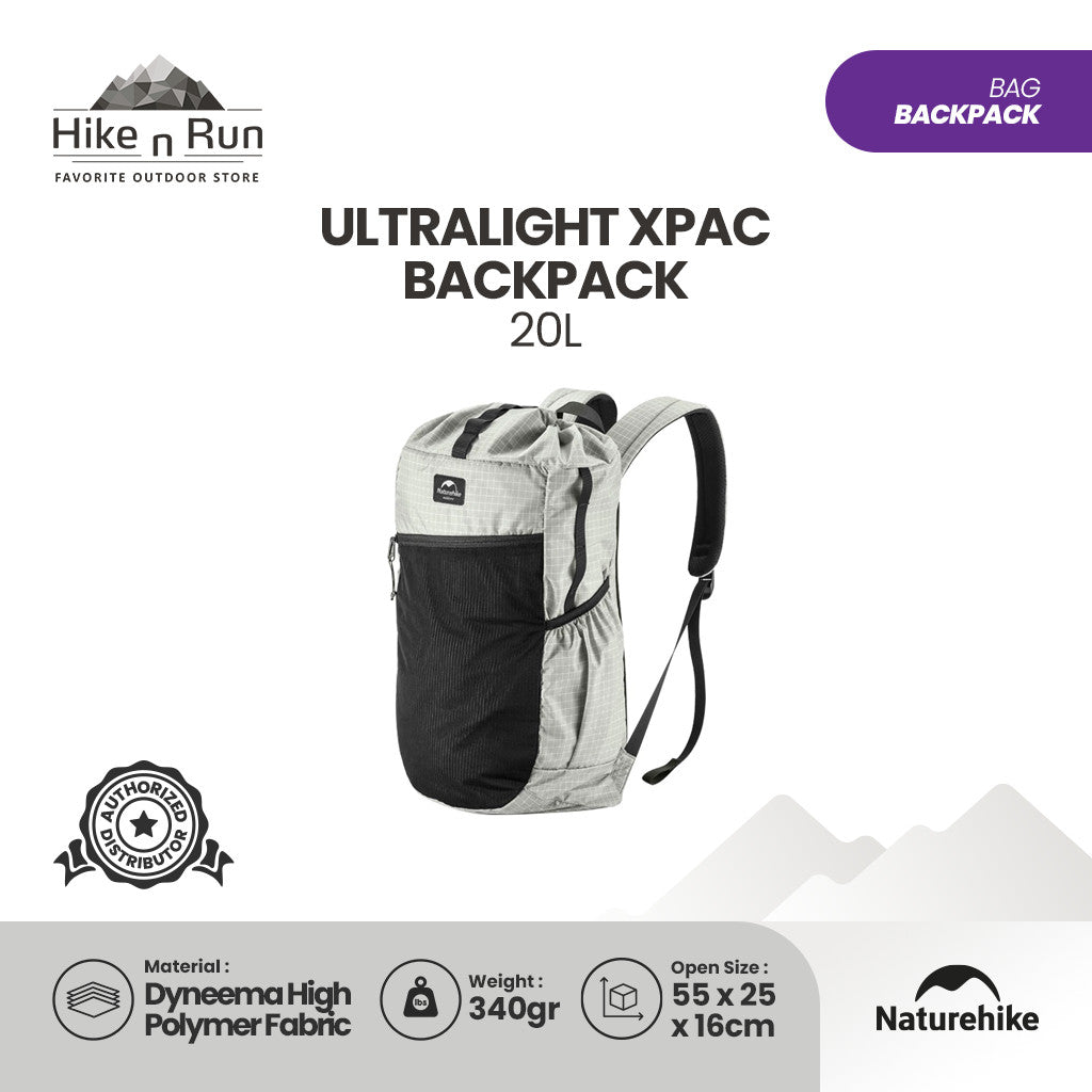Ransel Ultralight Naturehike ZT14 NH20BB206 XPAC Backpack 20L