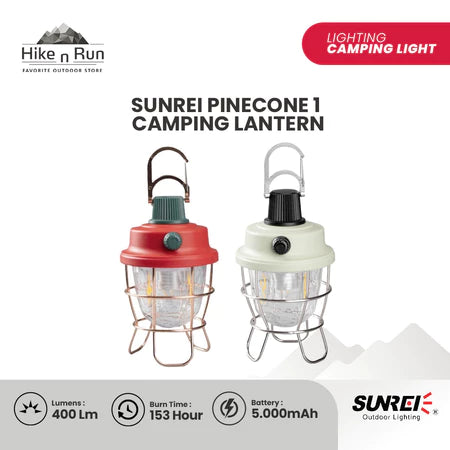 Sunrei Pinecone 1 Camping Lantern