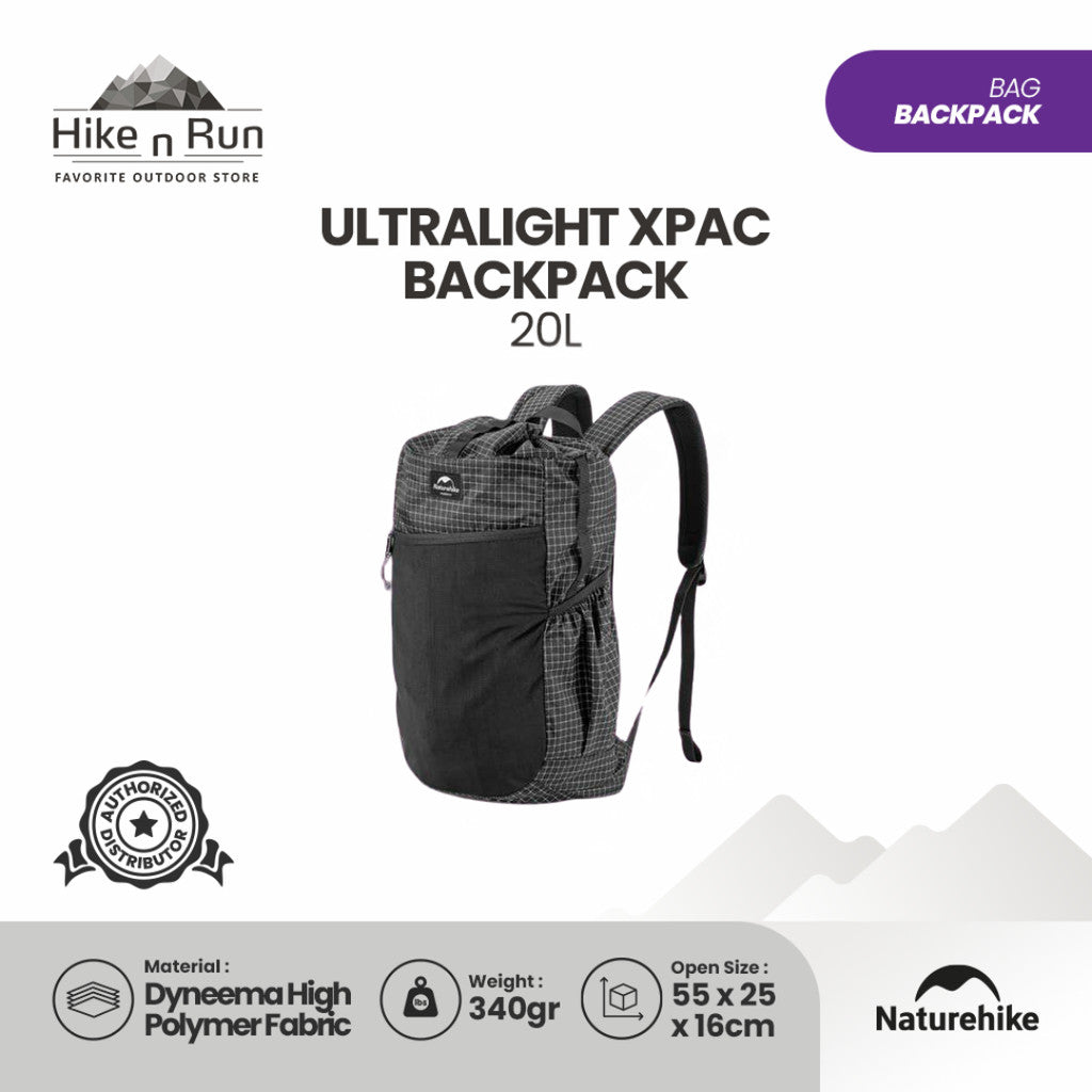 Ransel Ultralight Naturehike ZT14 NH20BB206 XPAC Backpack 20L
