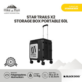 Blackdog Troli Box Lipat Camping Keranjang Multifungsi CBD2550JJ072 Star Trails X2 Storage Box Portable Folding Cart Outdoor Multifunction CBD2550XB016 CBD2550XB020