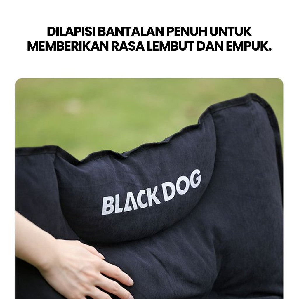 Blackdog Kursi Lipat Portable Outdoor Sandaran Tinggi CBD2550JJ067 Folding Butterfly Chair Moon Chair Recliner Camping