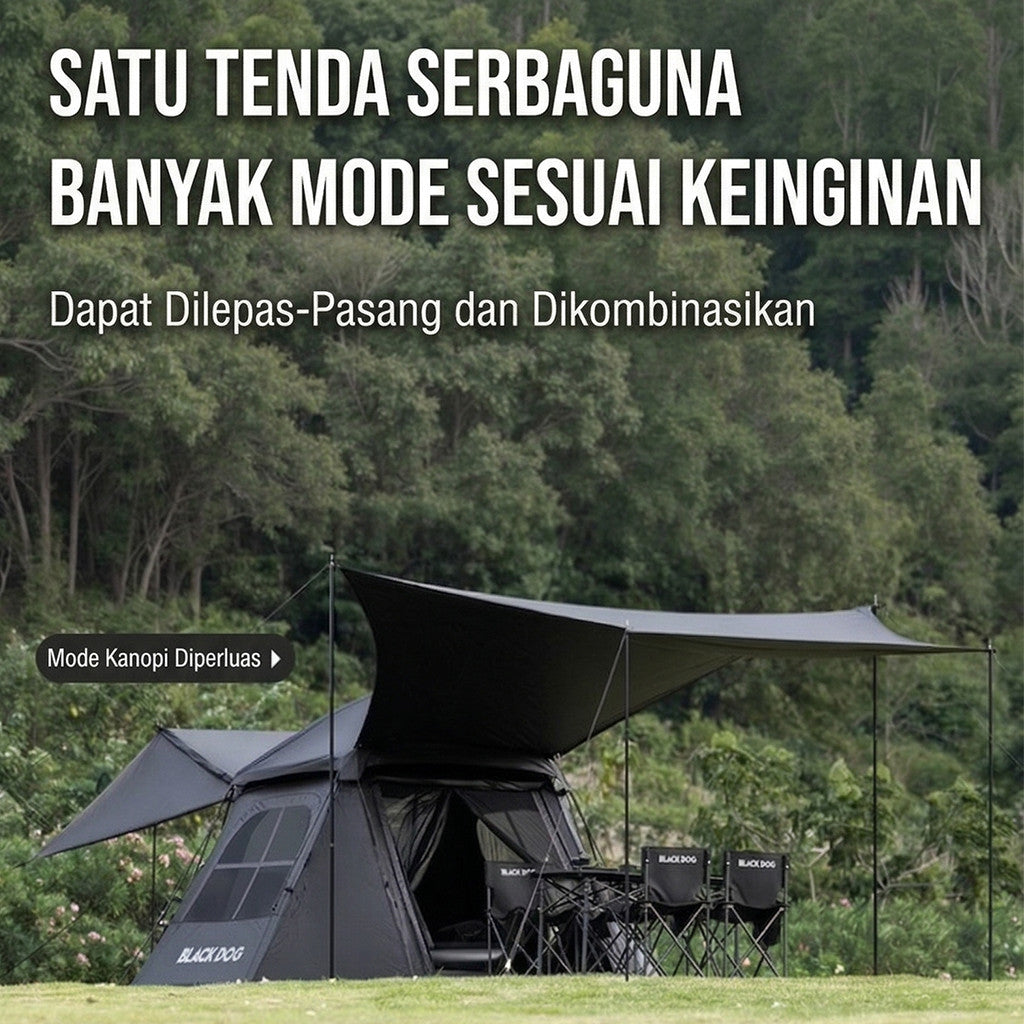 Blackdog Tenda Camping Otomatis CBD2550WS019 YingXing Octagonal Auto Tent