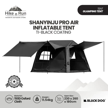 Blackdog Tenda Angin Camping CBD2550WS066 Shanyinju Pro Glamping Tent Air Inflatable