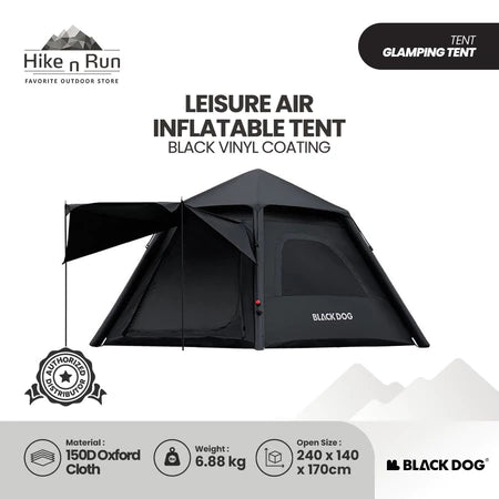 Blackdog Tenda Angin Camping CBD2550WS051 Leisure Air Inflatable Tent Glamping 3-4P