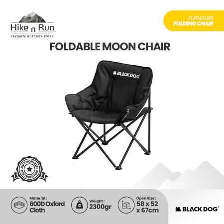 Blackdog Kursi Camping Foldable Moon Chair Premium CBD2300JJ020 CBD2450JJ018 CBD2450JJ030 CBD2550JJ027 Portable Chair Premium CBD2550JJ035