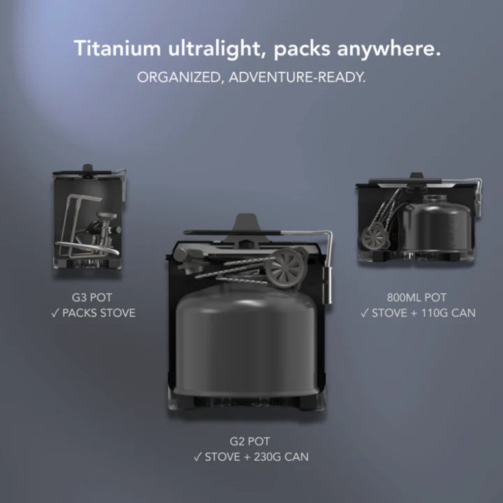 Firemaple Kompor Petrel Titanium Ultralight Backpack Stove