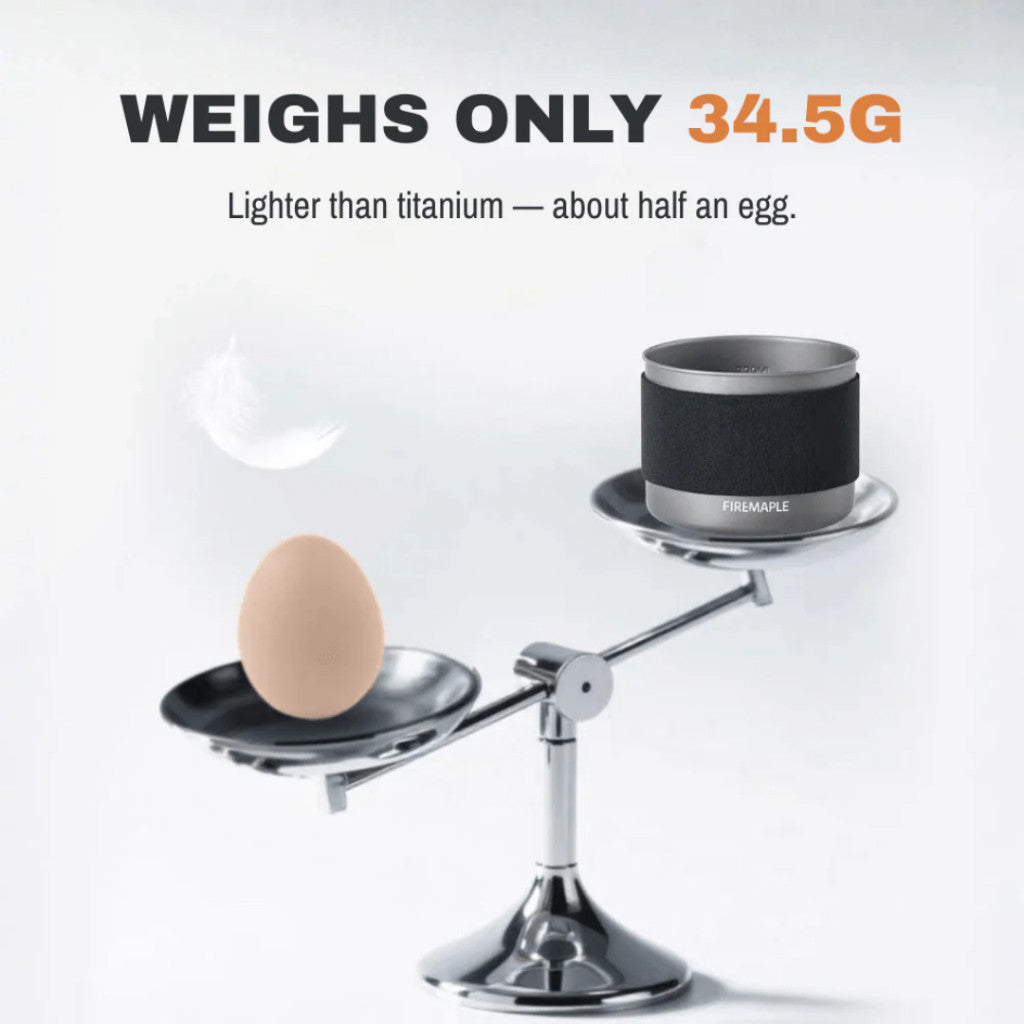 Petrel Cangkir Mangkuk Camping Hiking Multifungsi Ultralight Cup Bowl 300ml