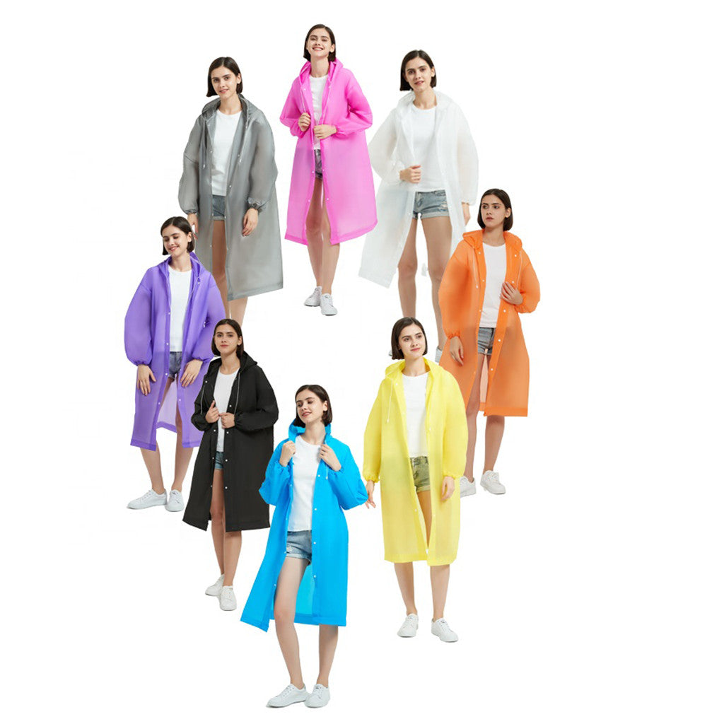 Hike n Run Raincoat EVA Ultralight Jas Hujan Poncho Outdoor Ringan