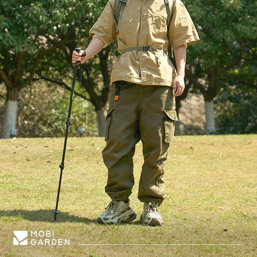 Mobi Garden Trekking Pole JT Pioneer NX25667005 3-Section Aluminum Alloy 6061