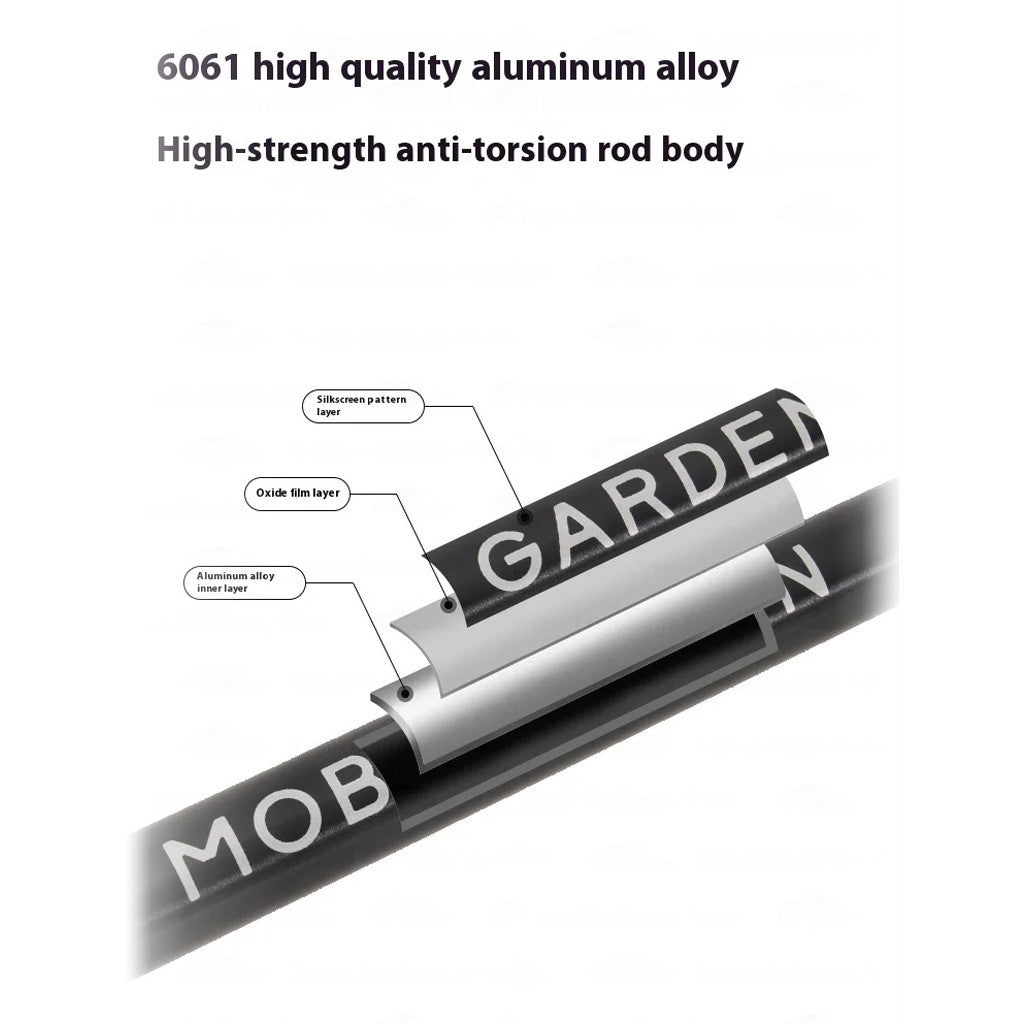 Mobi Garden Trekking Pole JT Pioneer NX25667005 3-Section Aluminum Alloy 6061