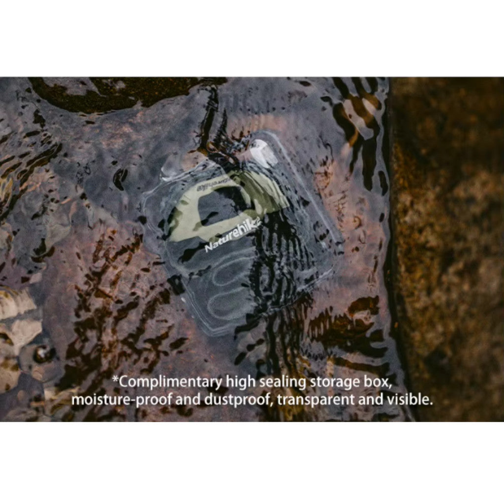 Naturehike Headlamp CNK2300DQ020 Head Lights Outdoor Hiking Battery Powered Waterproof Lampu Kepala