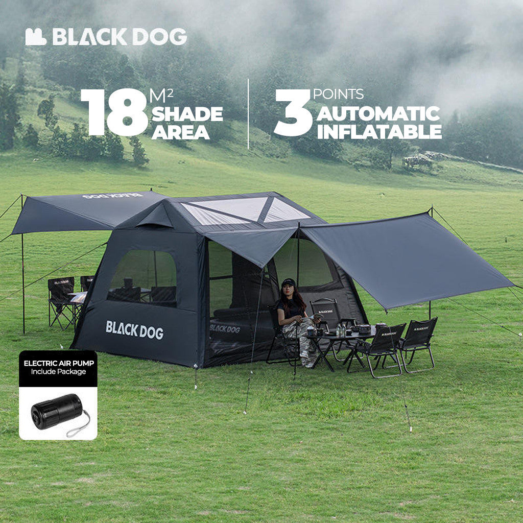 Tenda Camping Black Dog hikenrun