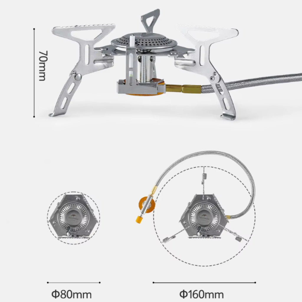 Naturehike Kompor Lipat Camping NH21RJ009 Folding Camping Stove