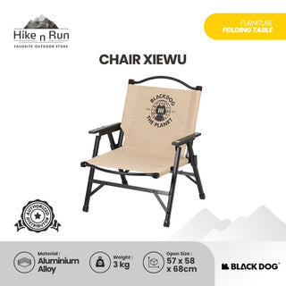BLACKDOG Kursi Lipat Camping CBD2550JJ050 Tactical Folding Chair