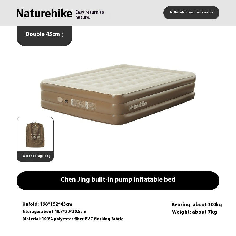 Naturehike Kasur Angin Camping Galmping Otomatis Built-in Pump Air Inflatable Mattress CNK2550WS013