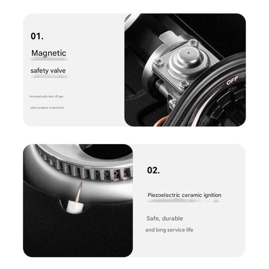 Blackdog Kompor Camping 3300W CBD2550CF015 Qingju Stove Gas Portable Burner