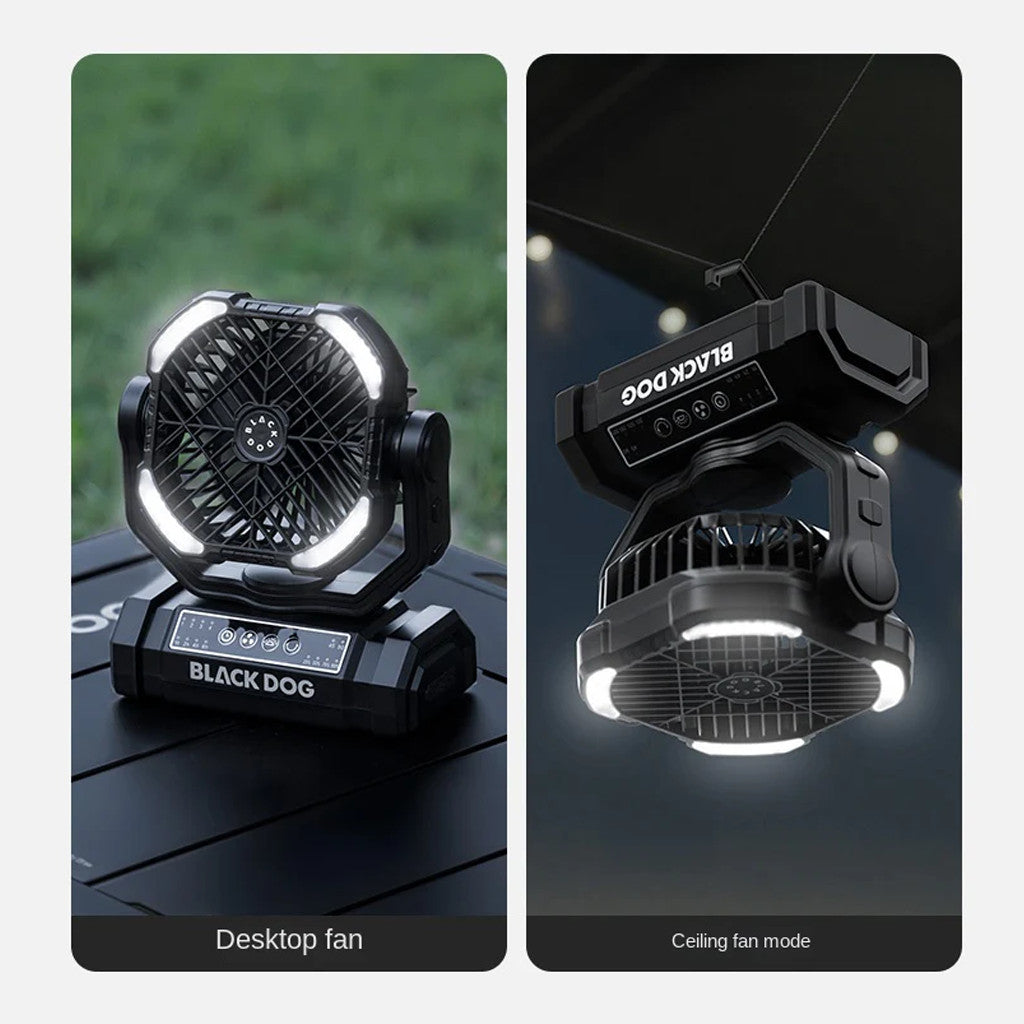 Blackdog Kipas Angin Camping Elektrik CBD2550ZM038 Strong Attack Table Fan Portable