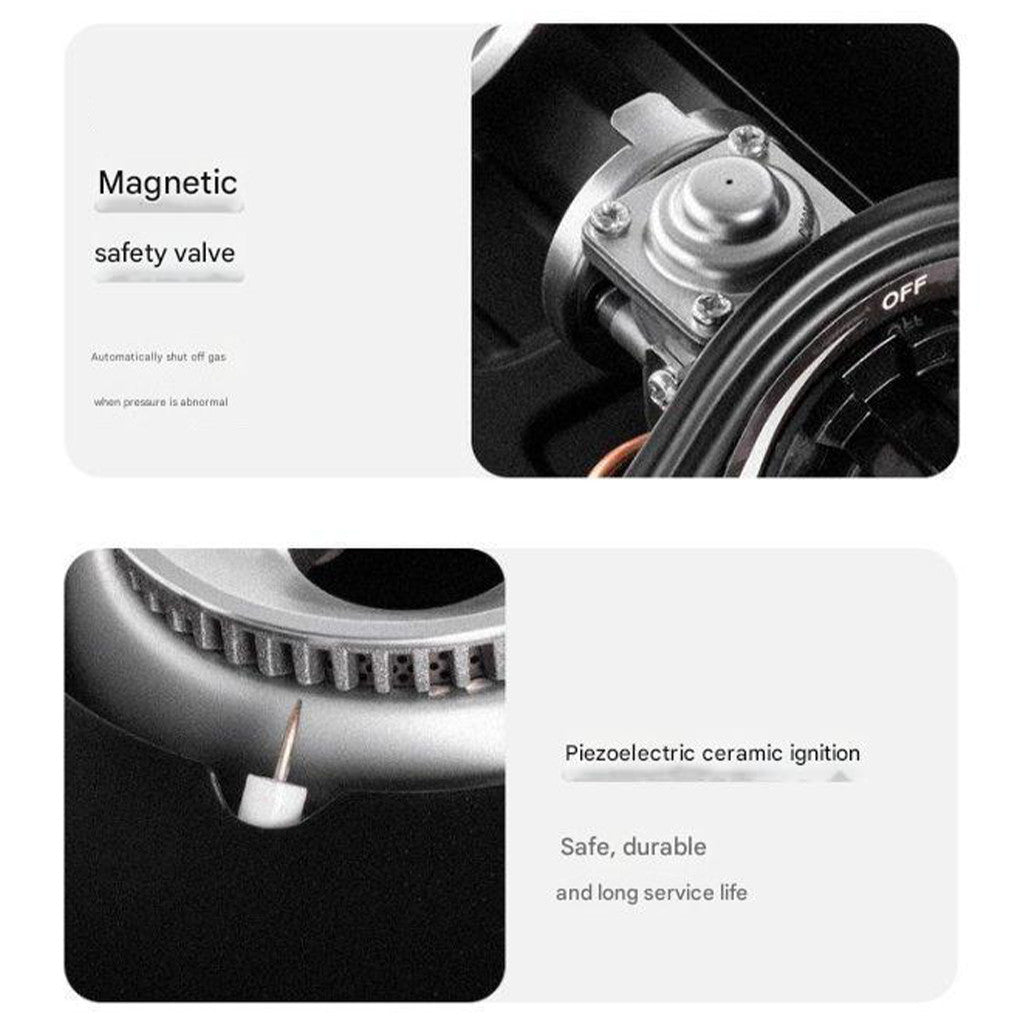 Blackdog Kompor Camping Qixing CBD2550CF014 Tuoyan Stove Gas Portable Seven Burner