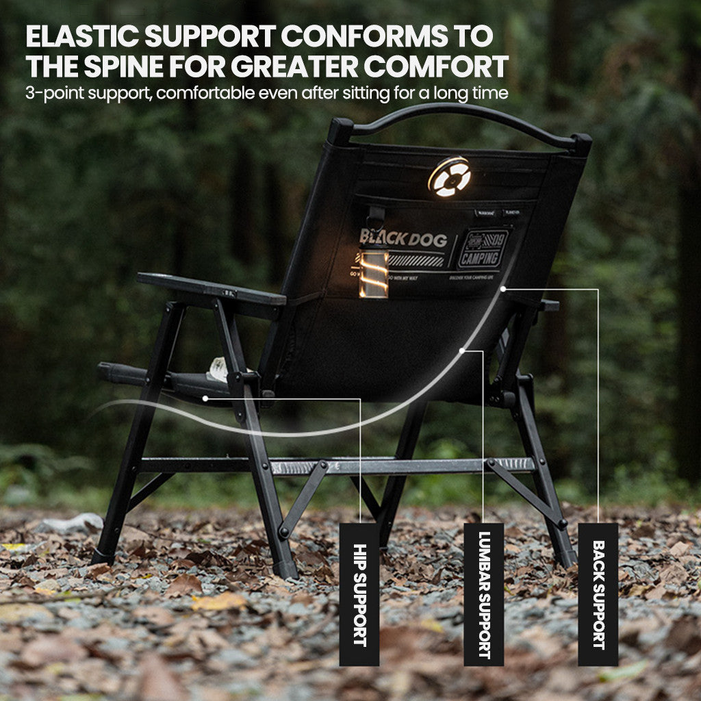 BLACKDOG Kursi Lipat Camping CBD2550JJ050 Tactical Folding Chair