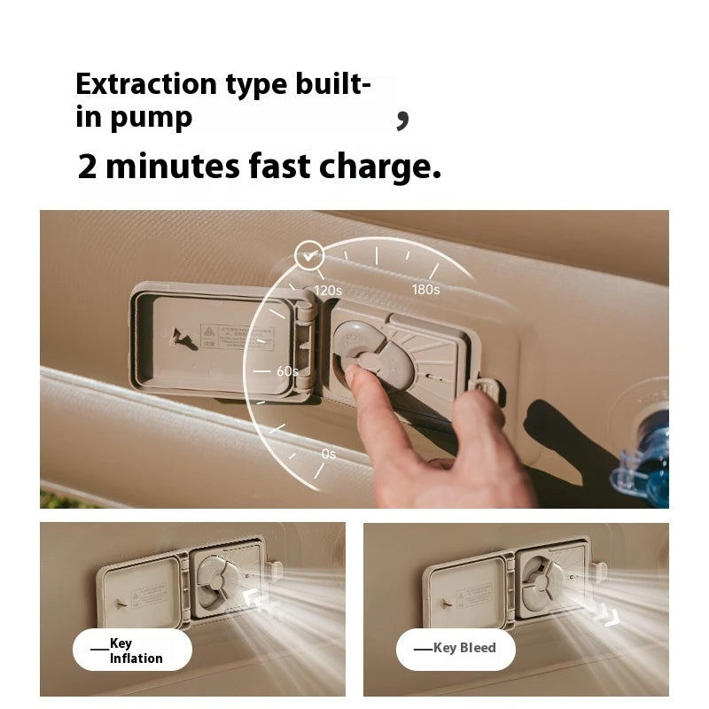 Naturehike Kasur Angin Camping Galmping Otomatis Built-in Pump Air Inflatable Mattress CNK2550WS013