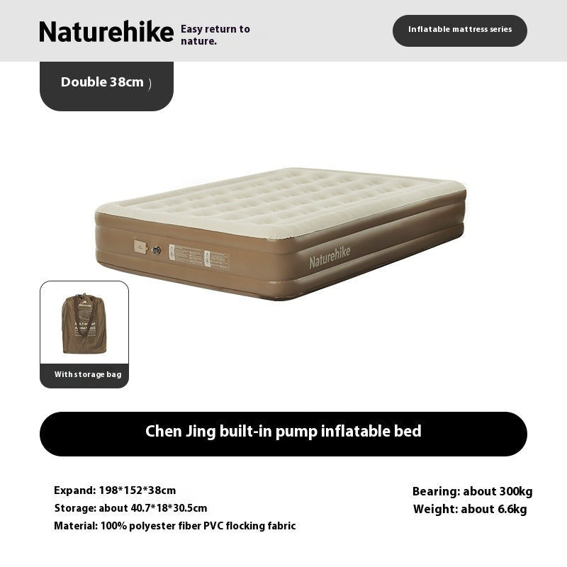 Naturehike Kasur Angin Camping Galmping Otomatis Built-in Pump Air Inflatable Mattress CNK2550WS013