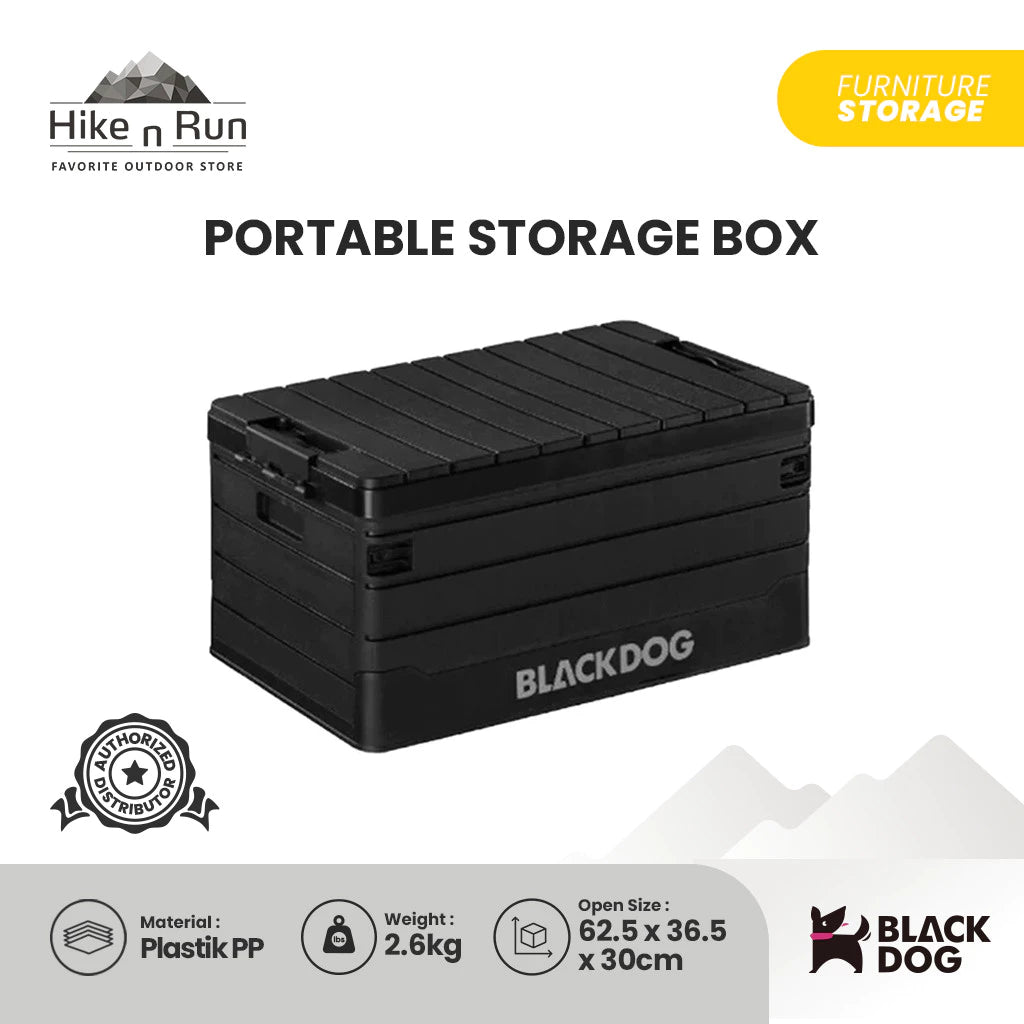 KOTAK PENYIMPANAN LIPAT BLACKDOG BD-SNX003 PORTABLE STORAGE BOX